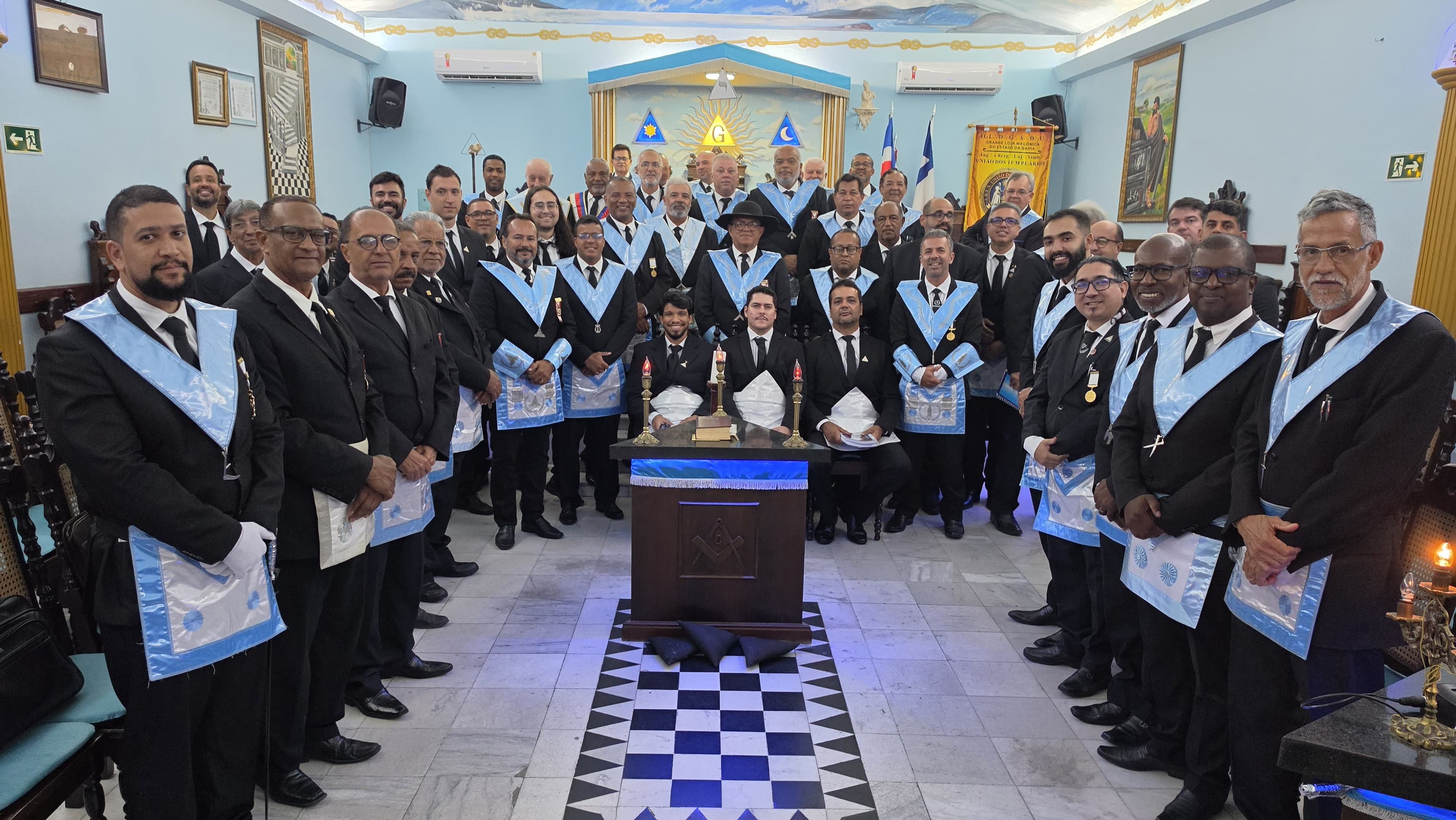 Boas vindas aos novos obreiros